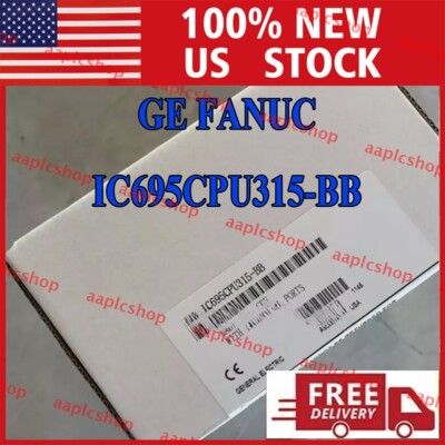 NEW In Box GE Fanuc IC695CPU315-BB RX3i 1Ghz CPU WITH TWO SERIAL PORTS 20MB