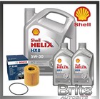 SERVICE KIT for Citroen Relay 2.2 HDI 130 250 Bosch Oil Filter & 7L Shell Oil