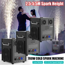 4PCS 700W Cold Spark Machine Powder Firework Stage Effect DMX DJ Wedding Show