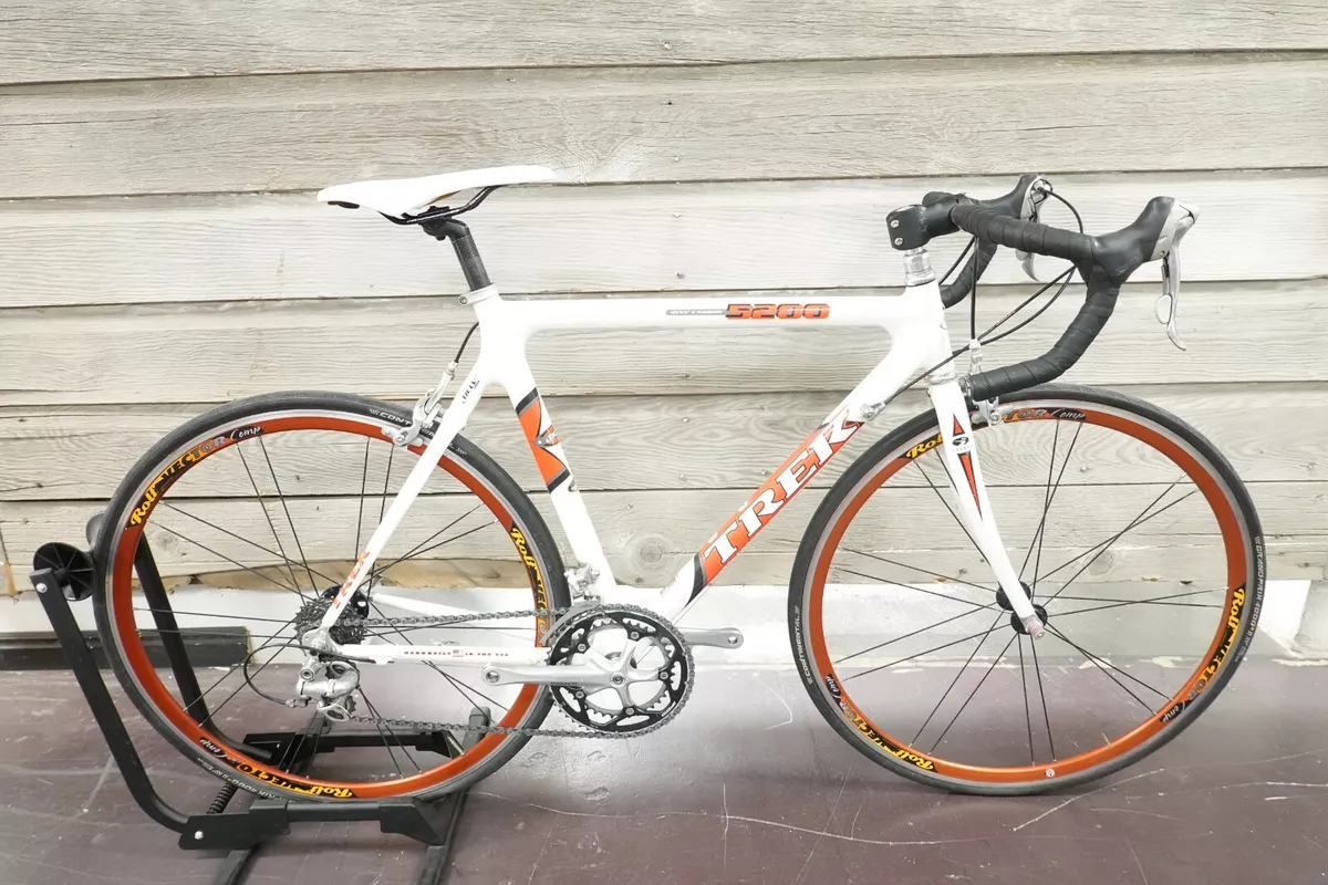 VINTAGE TREK 5200 USA OCLV CARBON FRAME 57cm Rolf Vector Shimano Ultegra 2x9