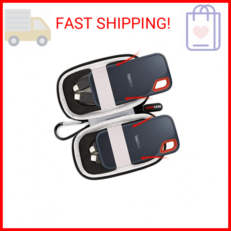 External Hard Drive Case for SanDisk Extreme Portable SSD 1TB 2TB 4TB 500GB Exte-image