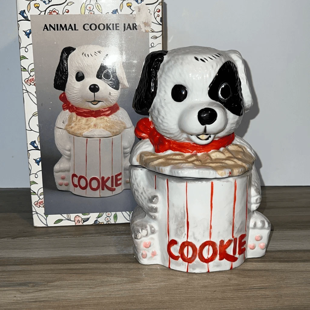 Puppy cookie jar sales