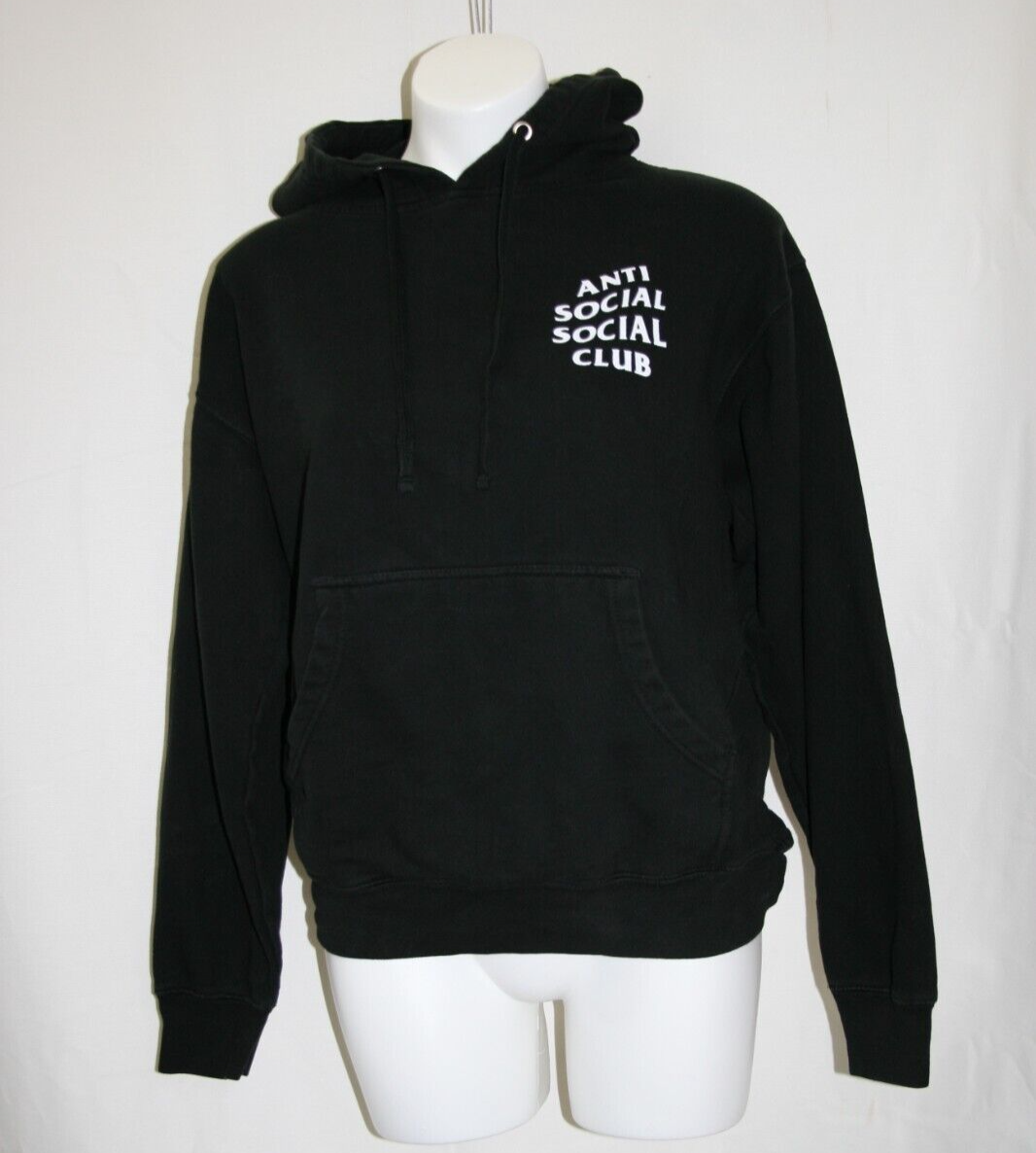 Anti Social Social Club Black Pullover Hoodie for Adults