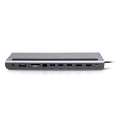 C2G 88846 USB-C Docking Station with HDMI 4K USB Ethernet and Power
