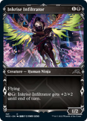 Inkrise Infiltrator (Showcase) #341 Kamigawa: Neon Dynasty