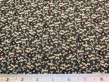 Cotton Fabric 1800s Civil War Repro Judie Rothermel STURBRIDGE Floral Marcus FQ