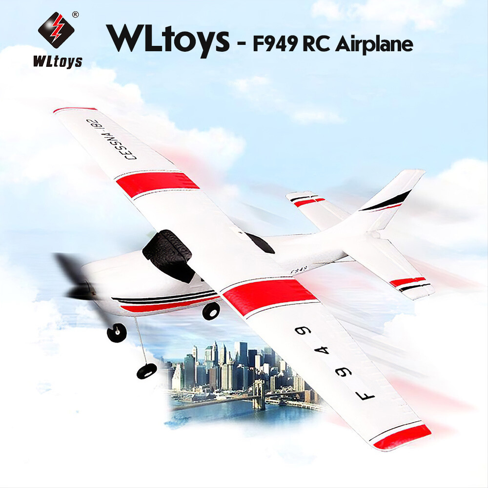 goolrc f949 cessna 182 remote control 3ch fixed wing drone plane rc toys airplane aircraft