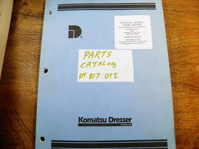 DRESSER  DT817 DTI 817 SERIES C  PARTS CATALOG
