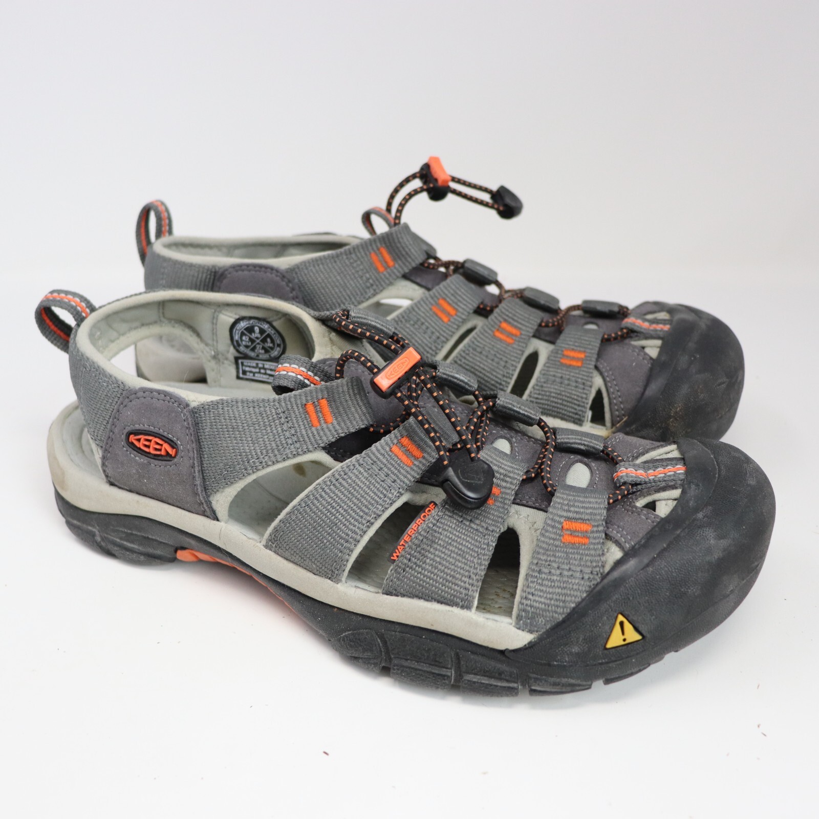 Scarpe sandali da trail Keen Newport H2 impermeabili WP da uomo taglia US 9