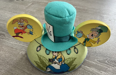 Disney Parks Alice In Wonderland Mad Hatter Tea Party Mickey 