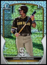 2023 Bowman Mega Box Chrome DANIEL MONTESINO 1ST MOJO REFRACTOR Prospect#BCP-114