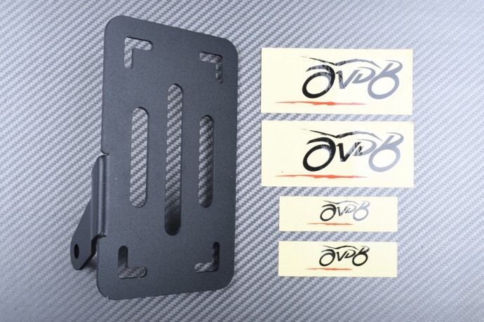 Support plaque Yamaha XV 950 Bolt inclinaison réglable en alu