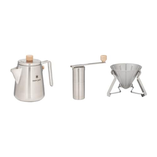 Snow Peak [Outdoor Play Set] Barista Coffee Set FK-308 Kettle/Mill