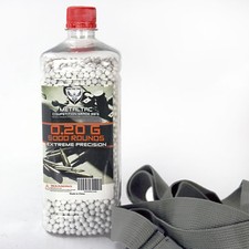 MetalTac .20g BBs Bottle 5000 0.2g 6mm Ammo Pellets Airsoft Guns Competition BB