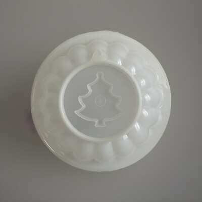 Tupperware Jello Mold Container White Round Mold Jello Cake Storage