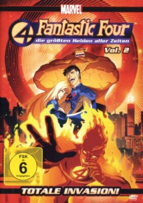 Fantastic Four - Totale Invasion - Vol. 2  DVD/NEU/OVP
