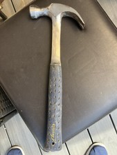 VINTAGE ESTWING E3-16C 16OZ CURVED CLAW HAMMER BLUE HANDLE MADE IN USA 13" INCH
