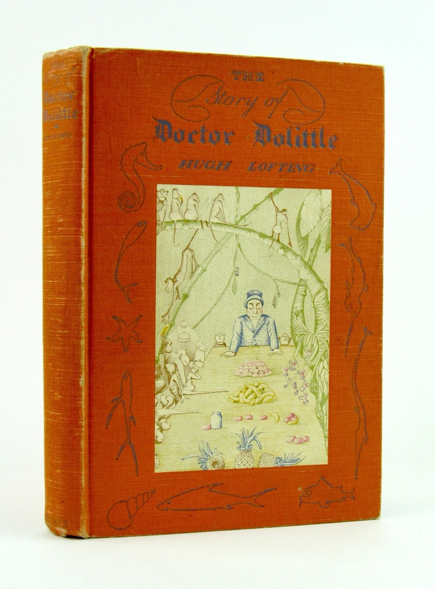 THE STORY OF DOCTOR DOLITTLE Hugh Lofting 1920 Stokes First