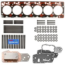 Revive Kit # 1 w/ ARP Studs, Gasket, Oil Cooler - Fits 89-98 5.9L 12V Cummins