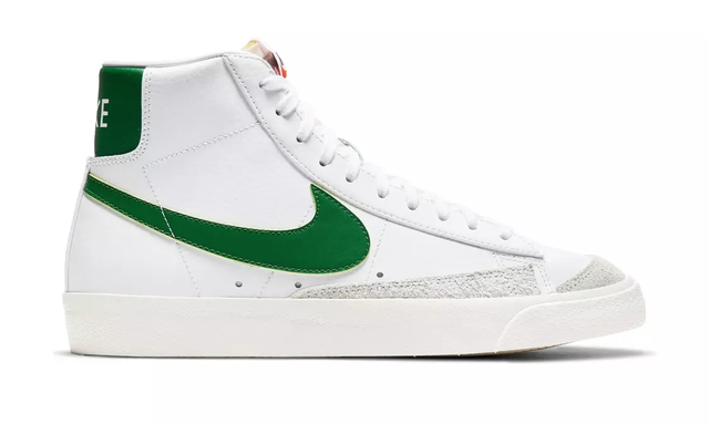 Size 9.5 - Nike Blazer Mid '77 Vintage White Pine Green 2021 for sale online | eBay