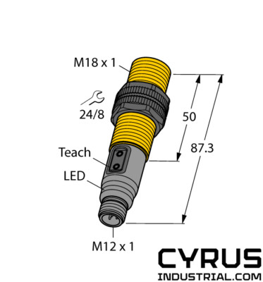 Turck BCT5-S18-UN6XT-H1151 | 2101200 Capacitive Sensor