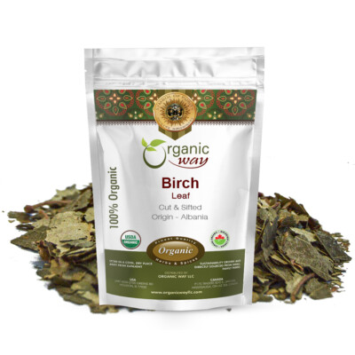 #ad #ad Organic Way Birch Leaf Cut amp; Sifted Organic Kosher amp; USDA Certified $12.99