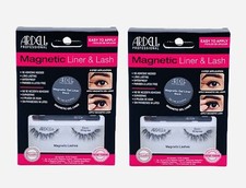 2 Pack Ardell Professional Magnetic Gel Liner & Lash Kit Demi Wispies Reusable