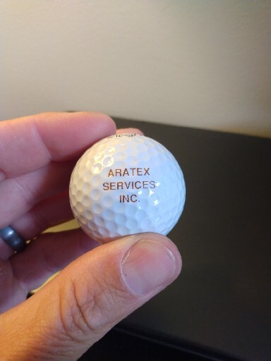 Hogan 392LS  3 Vintage Golf Balls 90 Compression Lithium w/ Company Name