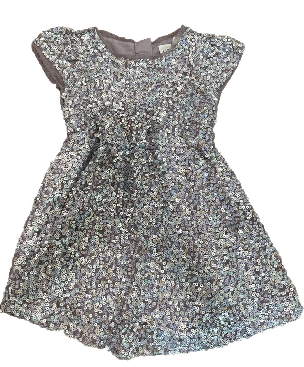 Gap Girls Kids Beautiful Purple/ Lavender Sequin Dress Size XS (5t)