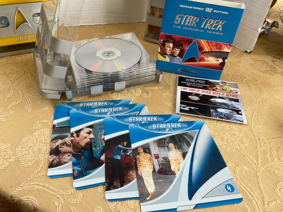 Star Trek The Original Series Remastered DVD Edition Seasons