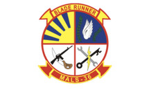 4" us marine corps mals-36 aviation sq blade runner sticker decal usa made