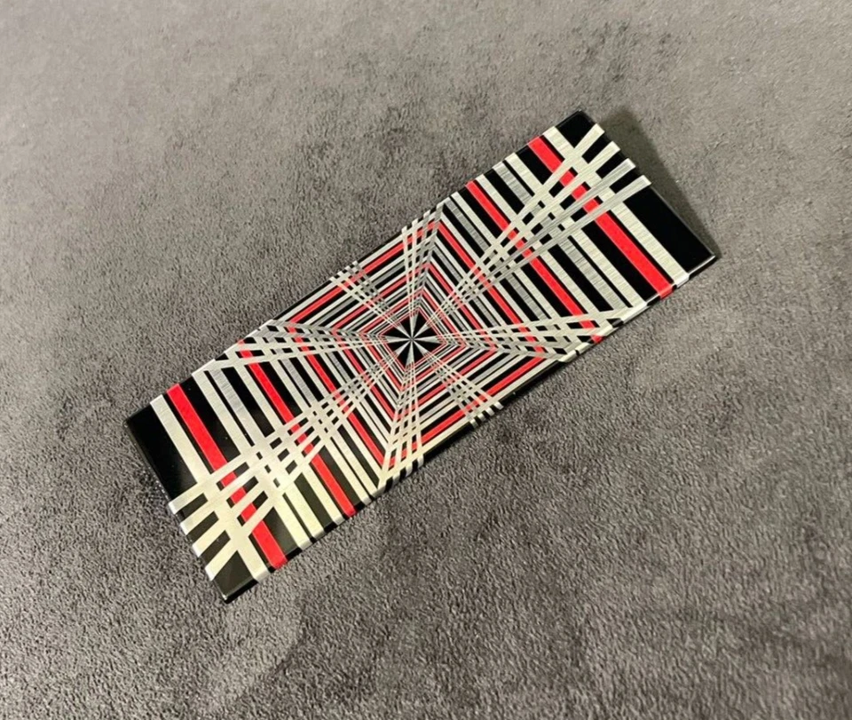 Placa de identificación a cuadros Tesla Modelo 3 Y S X emblema 3D logotipo de automóvil pegatina OEM Foto 2 de 4