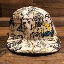 Vintage Volcom Hat Cap Mens Fitted 7 3/8 Whit...