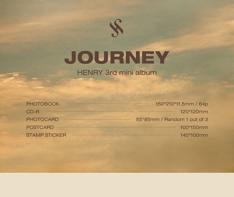 【中古】 HENRY / 3rd Mini Album: JOURNEY HENRY JOURNEY 3RD MINI ALBUM - Kpop USA