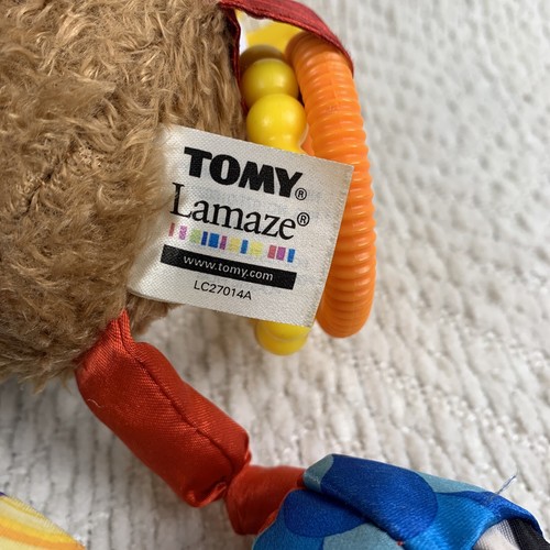 Lamaze Mortimer The Moose Play And Grow Rattle Teether Squeaker Activity Toy - Picture 7 of 12