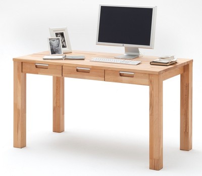 Schreibtisch Cento 1 Computertisch Büro Home Office Tisch Kernbuche