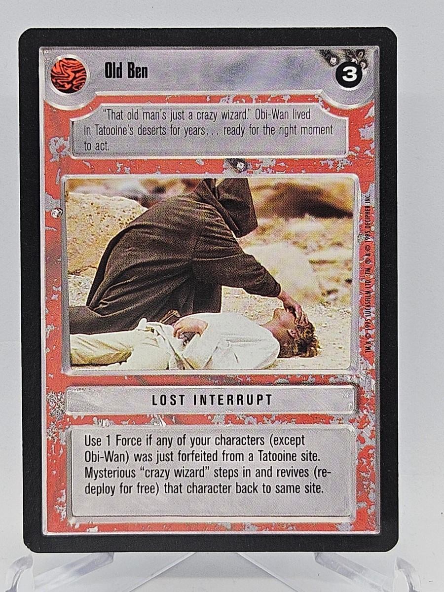 Old Ben (Premiere-Limited) | Decipher Star Wars CCG | eBay