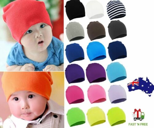 Baby Girl Boy Toddler Infant Kids Children Soft Cute Winter Knit Hat Beanies Cap - Picture 1 of 17
