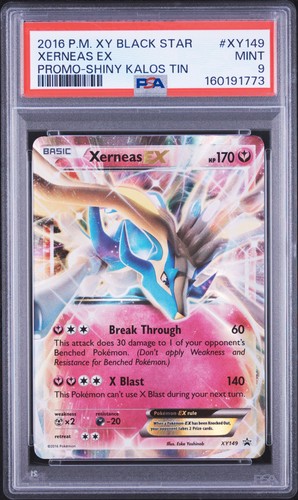 Xerneas-EX graded PSA 9 for sale on eBay