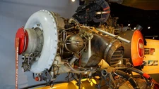Boeing T-50 BO12 turbine jet engine  combustion chamber 