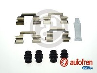 ZubehöRsatz Scheibenbremsbelag Autofren Seinsa D42860A FüR 134 V70 S80 S60 XC60