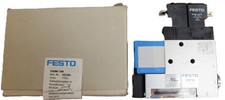 Festo VADMI-140 Vacuum Generator 162509 w/ MSOEB-3-24V DC Solenoid Valve Ejector