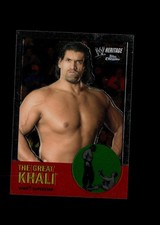2007 Topps Chrome Heritage II WWE #7 The Great Khali