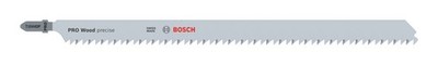 Bosch Pro Wood precise T1044DP Stichsägeblatt, 250 mm - 3er Pack - 2608667394