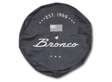 Ford Bronco Script Spare Tire Cover For 32 Inch Wheels Heavy Duty Vinyl