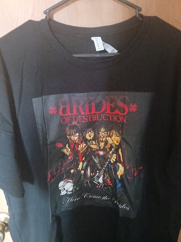 Brides Of Destruction Band  Here Comes The Bride T Shirt  2xl