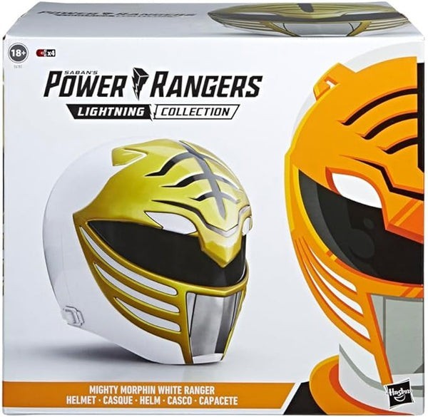 Hasbro Power Rangers Lightning Collection White Ranger Helme