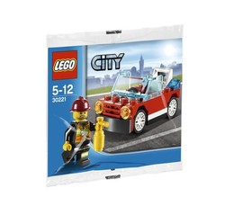 LEGO City: Fire Car Set 30221 Bagged