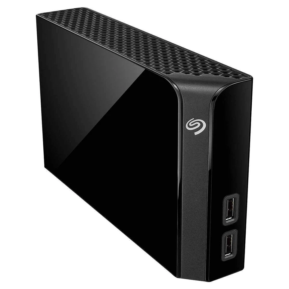 SEAGATE BACKUP PLUS HUB 8TB DESKTOP HARD DRIVE, STEL8000401 - BLACK - Image 4 of 4