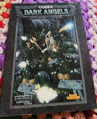 Warhammer 40k Codex Dark Angels supplement softcover  book 